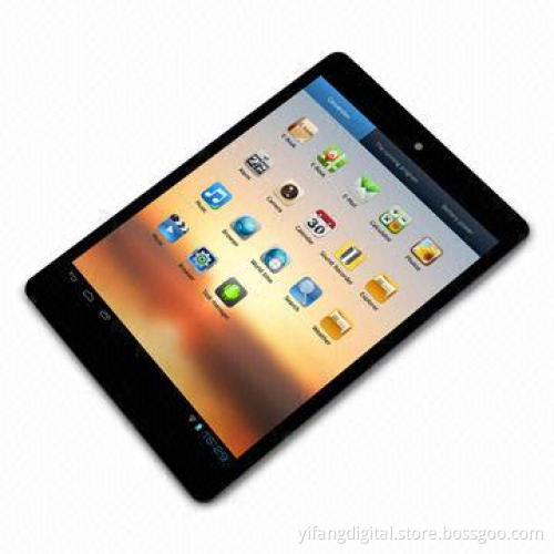 7.85" Tablet PC, Quad Core w/ RK3188 Cortex-A9/1.6GHz, 1GB RAM/8GB ROM, 1080P Video and Dual Camera